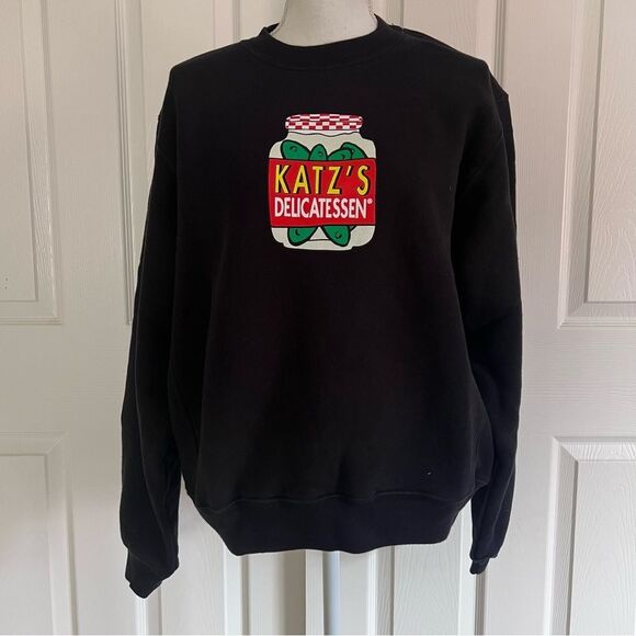 Madhappy x Katz’s Delicatessen Limited Edition Fleece Sweatshirt Unisex XS NEW - Picture 2 of 7